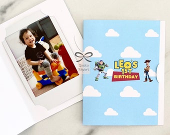 Toy Story card / Instax mini film card holder / Film holder/ Instax frame / Toy story party favors / Toy story birthday / Toy Story gift