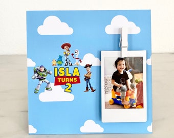 Toy Story frame / Toy Story sign / Instax mini film frame / Toy story photo frame / Personalized Toy Story Birthday gift / Instax frame