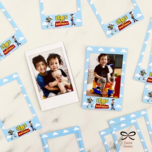 Toy Story party favors / instax mini film stickers / Toy Story birthday gift / Toy Story 2 infinity / Toy Story stickers / Toy story gift image 2