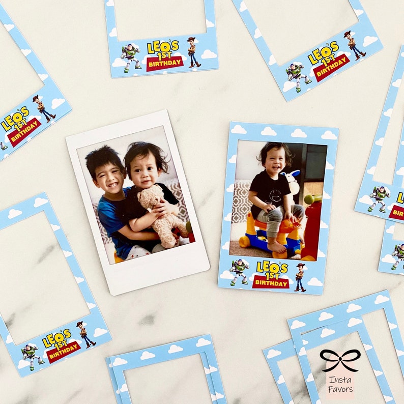 Toy Story party favors / instax mini film stickers / Toy Story birthday gift / Toy Story 2 infinity / Toy Story stickers / Toy story gift image 2