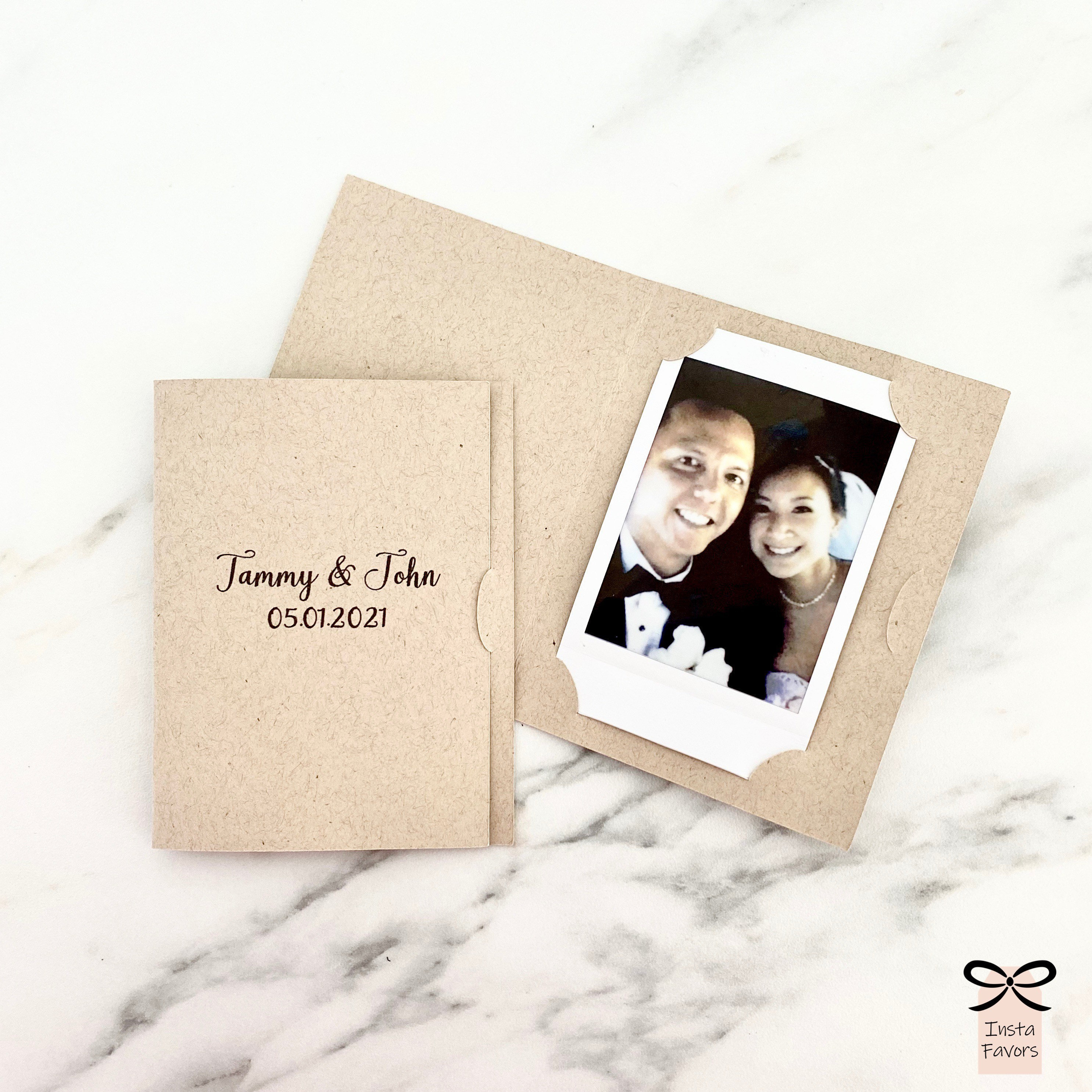 Instax Mini Film Card Film Holder. Kraft Picture Holder. Kraft