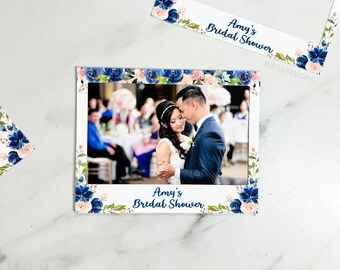 Instax wide frames / Instax wedding favors / Instax stickers / greenery party favors / Instax wide film stickers / greenery wedding