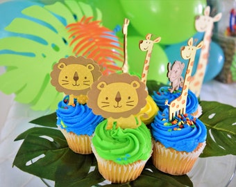 Jungle Cupcake Etsy Jungle Cupcake Etsy