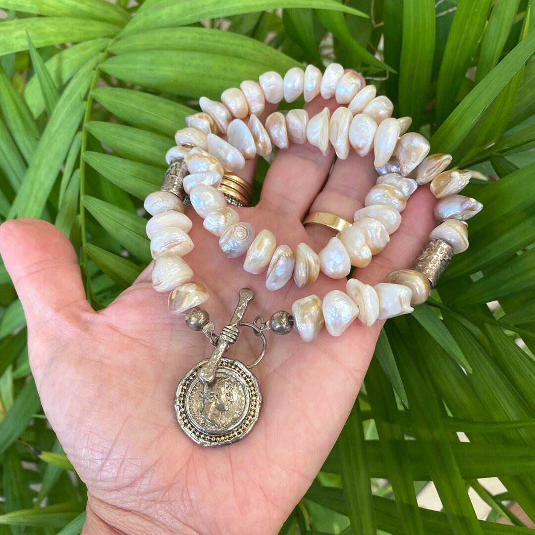 アクセサリー coin pearl necklace coin pearl necklace | Workshop Fine Jewelry