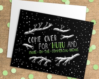 Long Distance - Miss You - New Relationship - Card for Him - Card for Her - Date Night Ideas - Chill