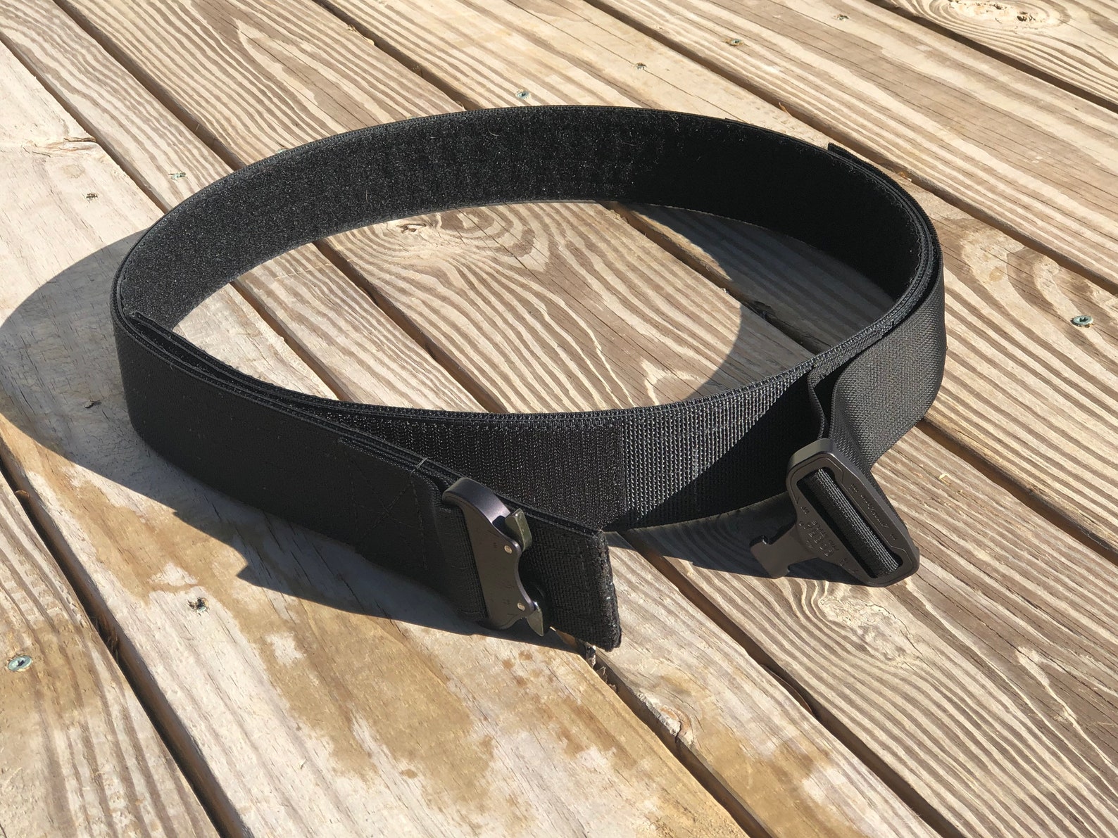 Duty /war Belt 2 Cobra Belt. Rigid Duty Belt Black Thick Etsy