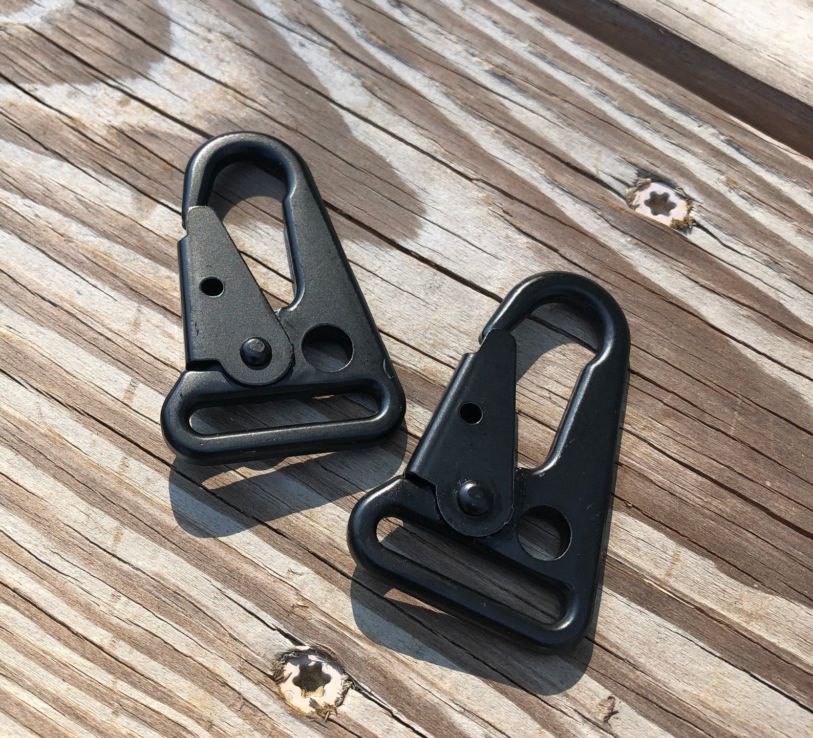 Rifle sling snap hook Black Metal snap hook 1 snap hook Etsy