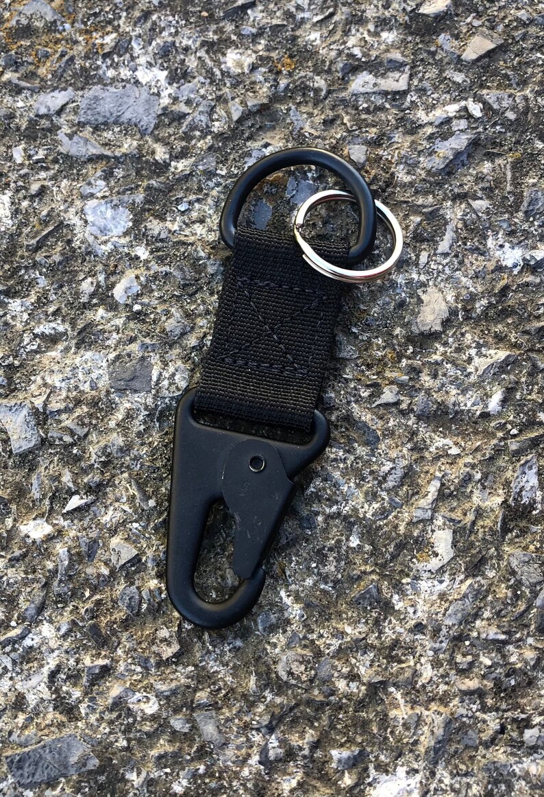 Key Chain Coyote Tactical Key Chain Snap Clip Key Holder Etsy