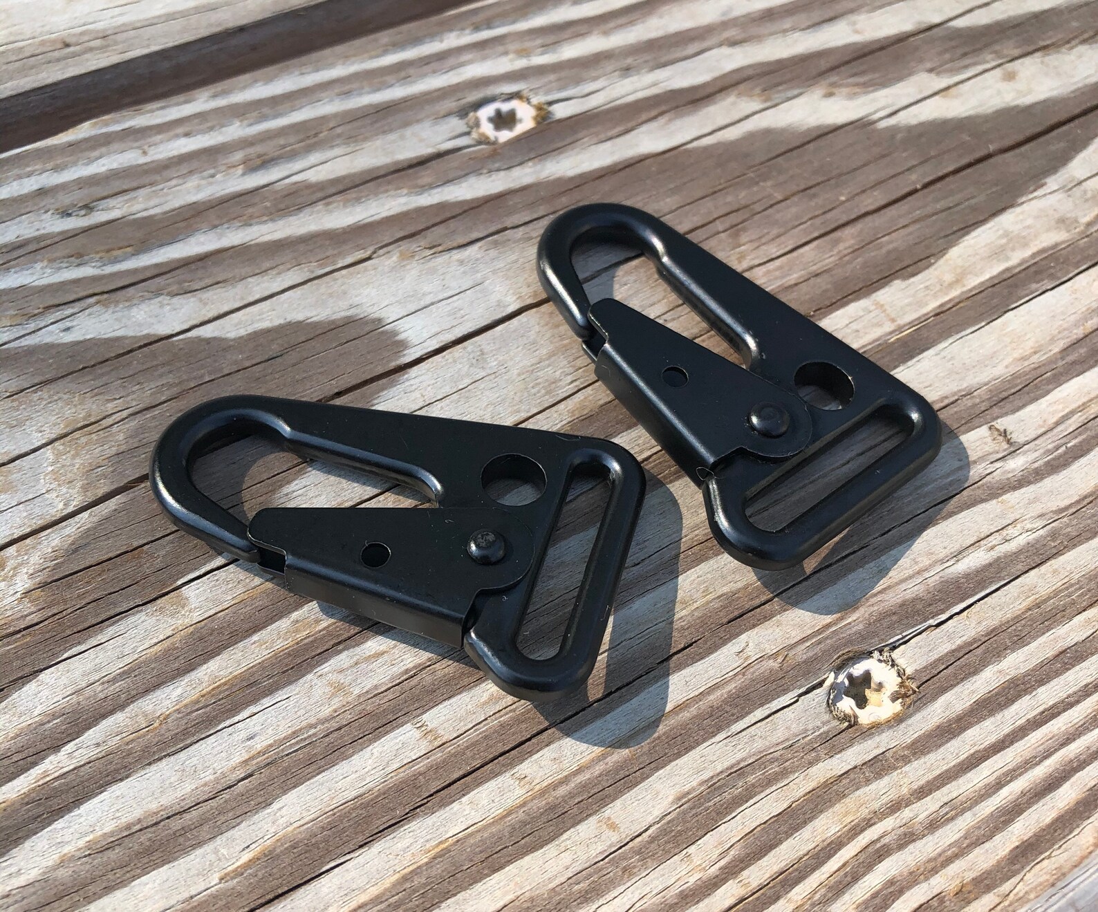 Rifle sling snap hook Black Metal snap hook 1 snap hook Etsy