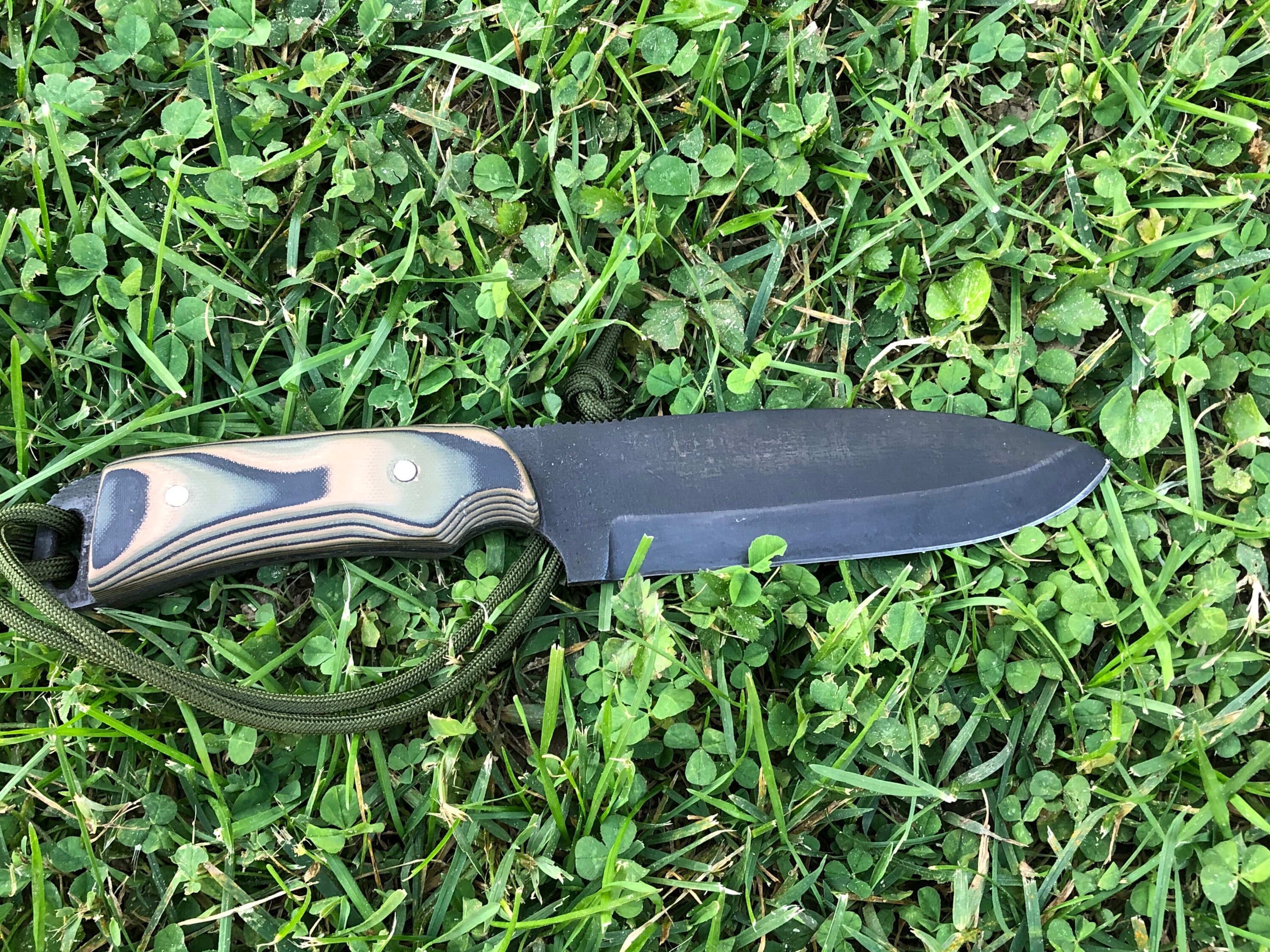 Hand Forged Knife Drop Point Hand Forged Custom Blade Sword Wolf Forge 1084 Steel Ten21tactical Design