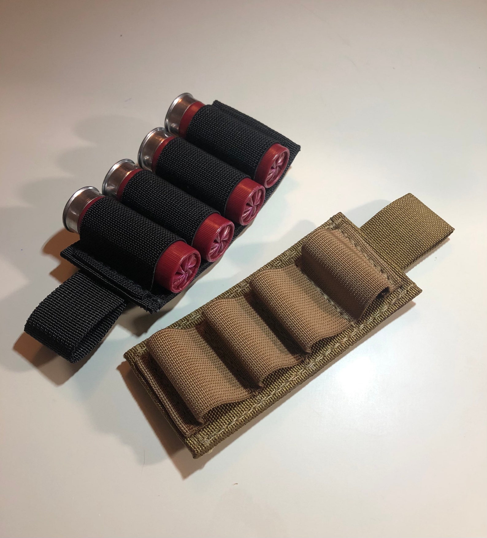 4 shell 12ga. shotgun card shotgun shell holder velcro Etsy