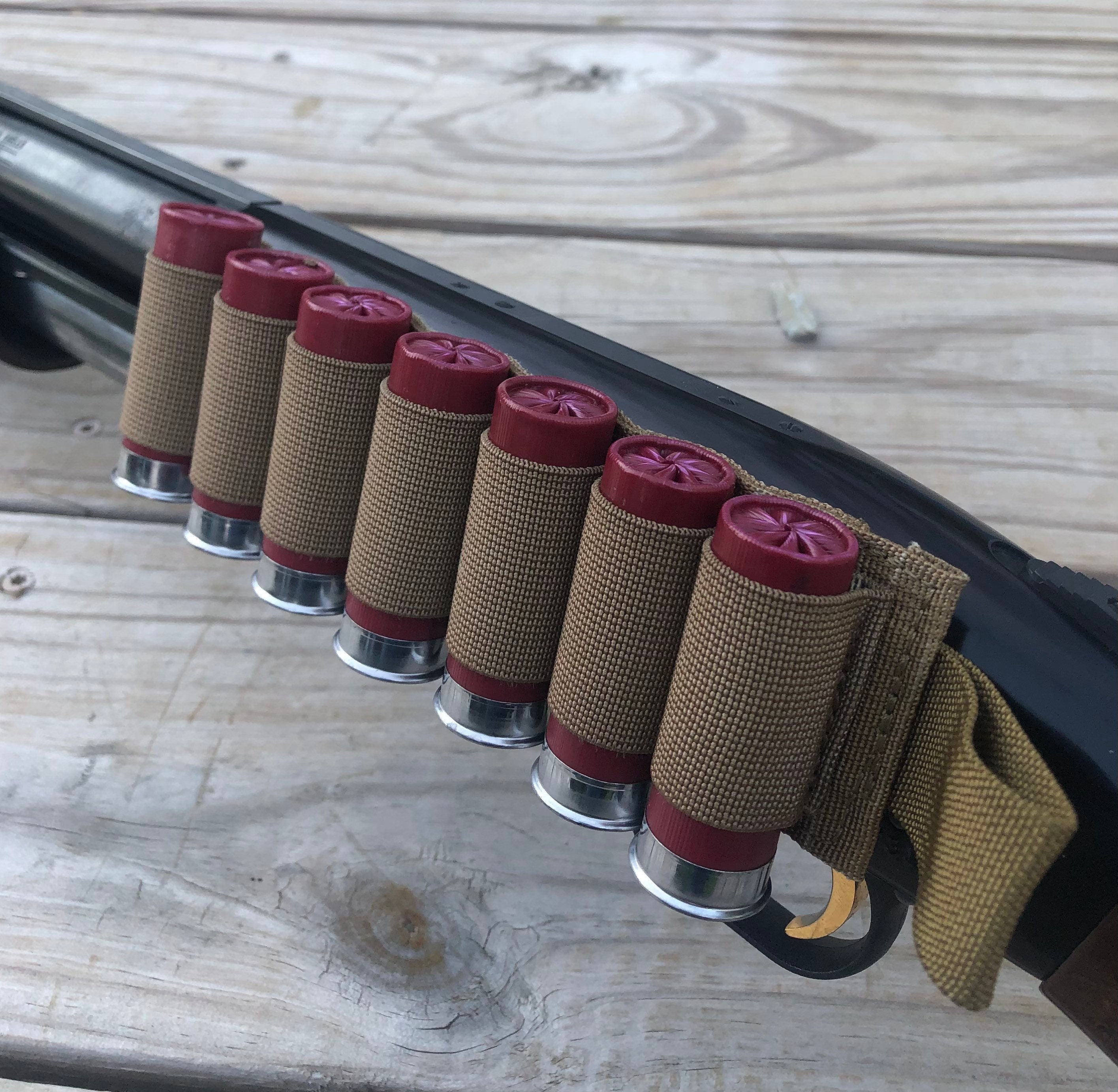 Shell Shotgun Card Shotgun Shell Holder Velcro Backed Ten Tactical My