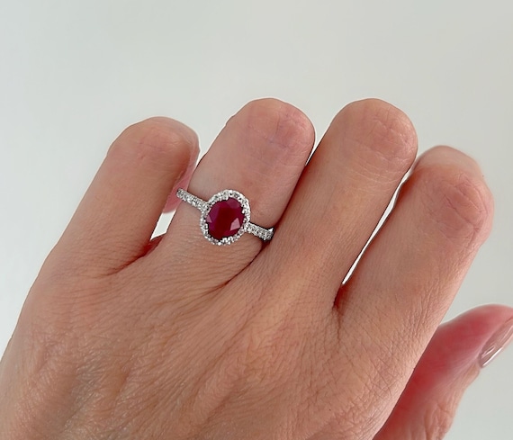Ruby ring real outlet