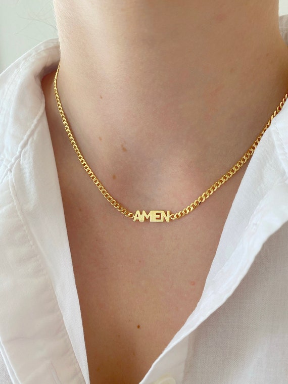 Amen necklace hotsell