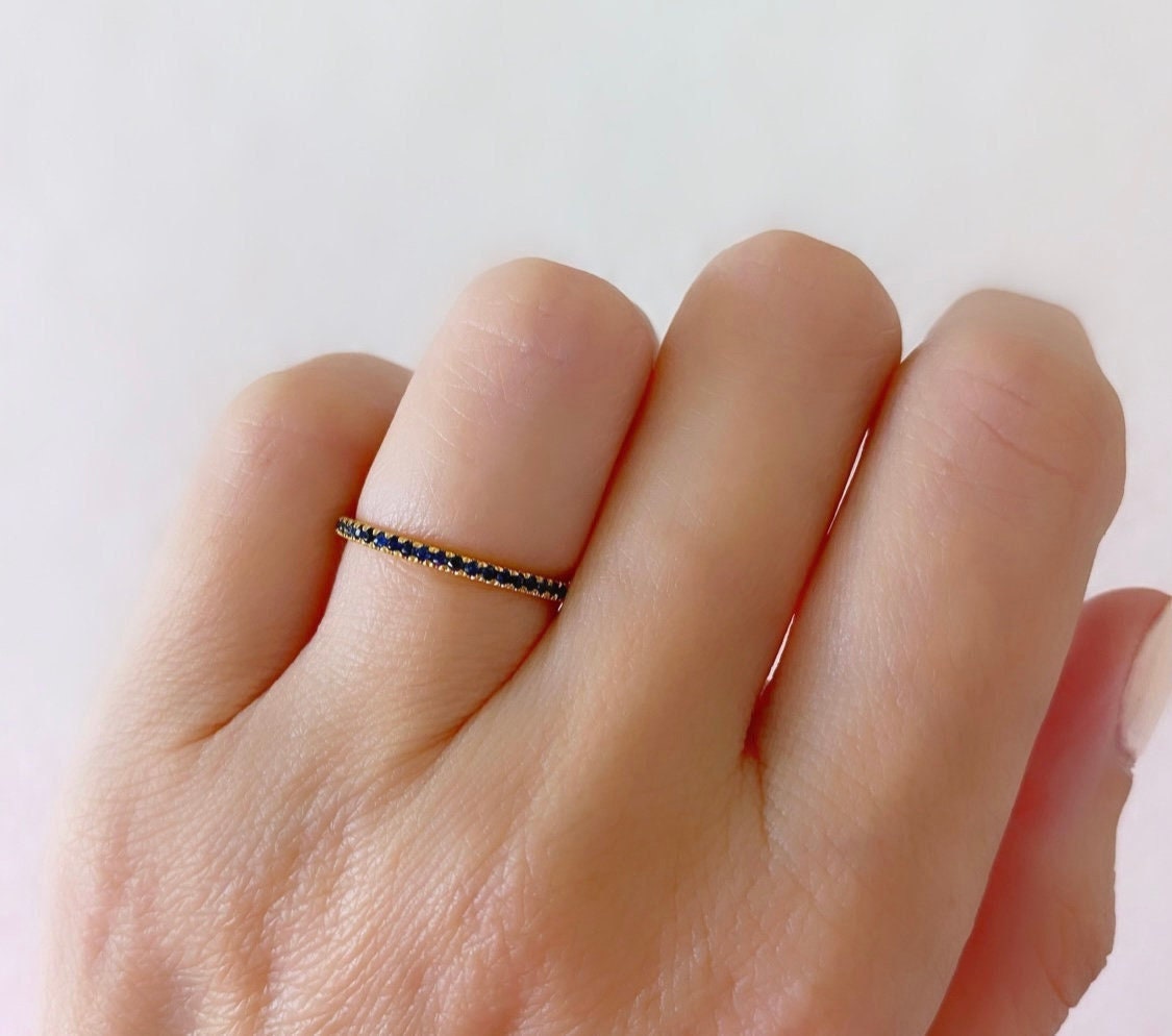 Sapphire Eternity Ring