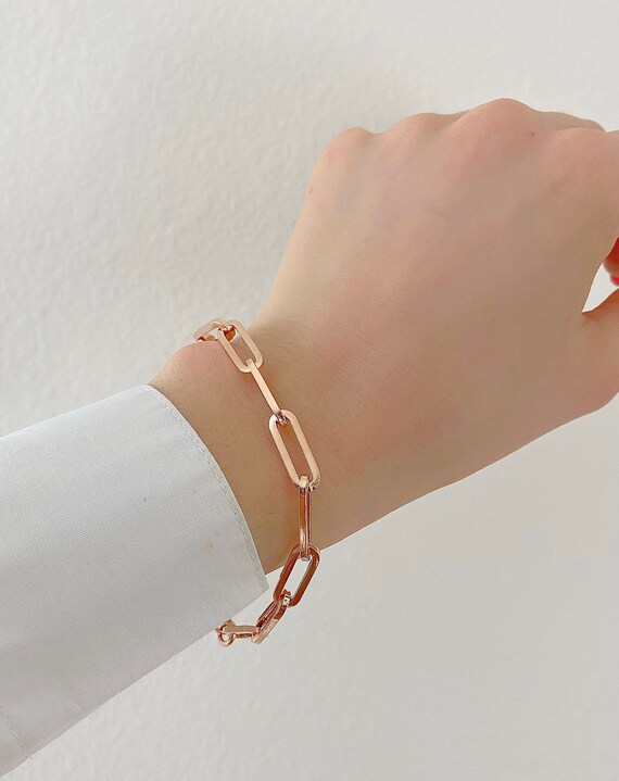 Etsy rose shop gold bracelet