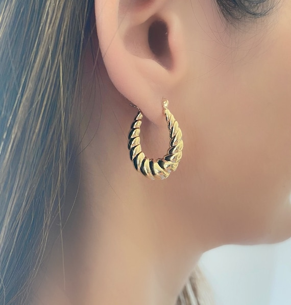 Kay jewelers hotsell gold hoops