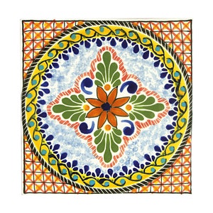 タラベラ タイル 6"x6"。高品質のタラベラ