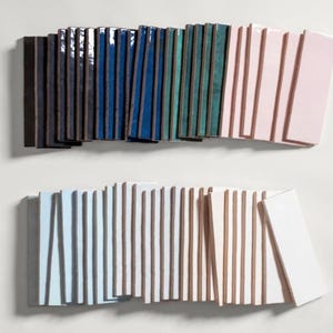 2.5 x 8&quot;  Glazed Ceramic Deco Tiles