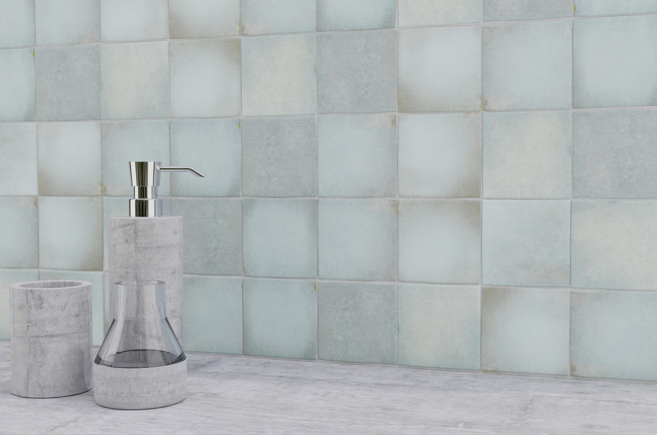 4x4 Handmade Ceramic Tiles Mt