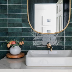 2.5 x 8&quot;  Glazed Ceramic Deco Tiles