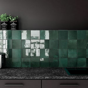 5&quot; x 5&quot; Glazed Ceramic Deco Tiles