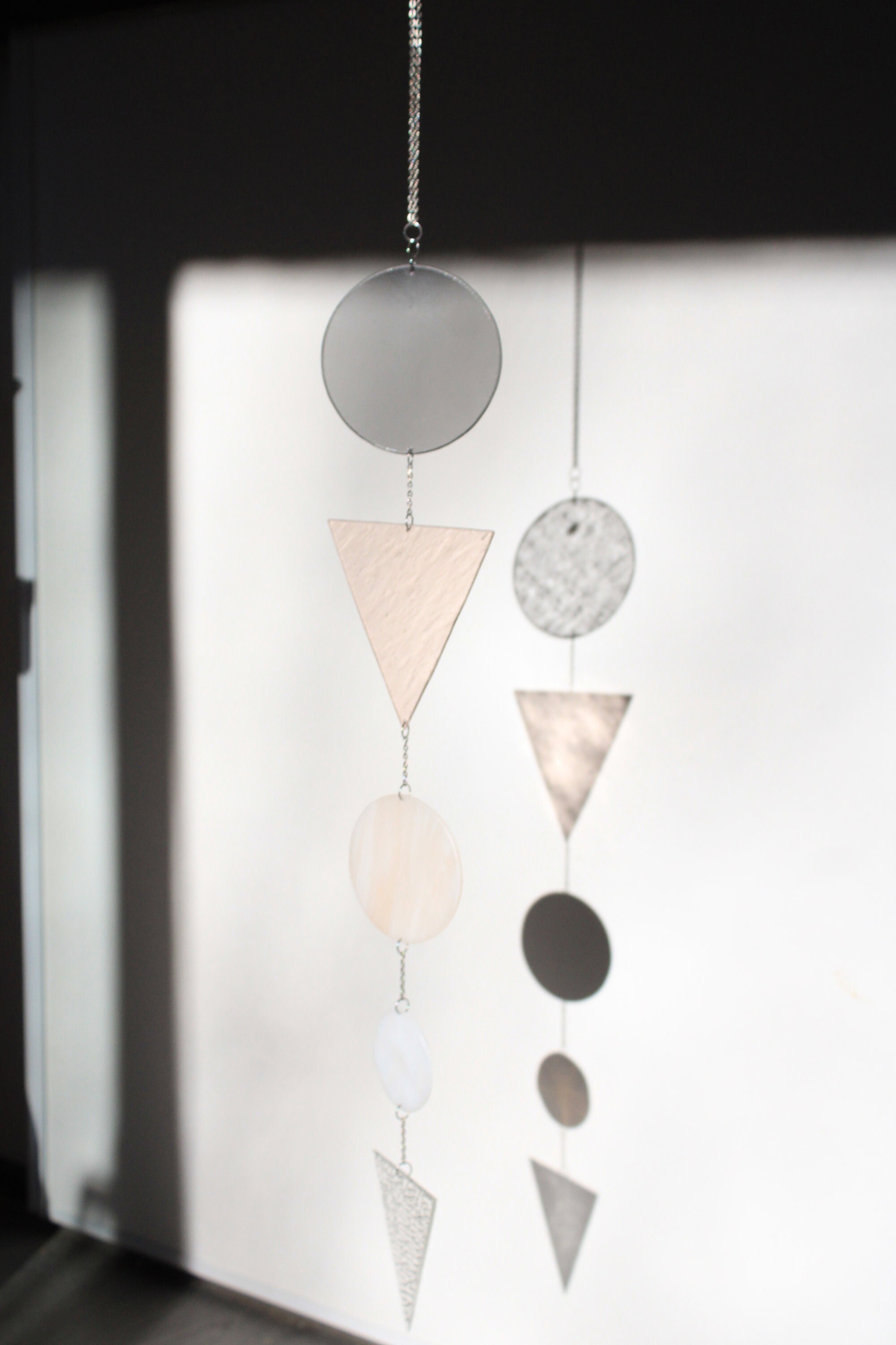 Guirlande en Verre - Formes Géométriques