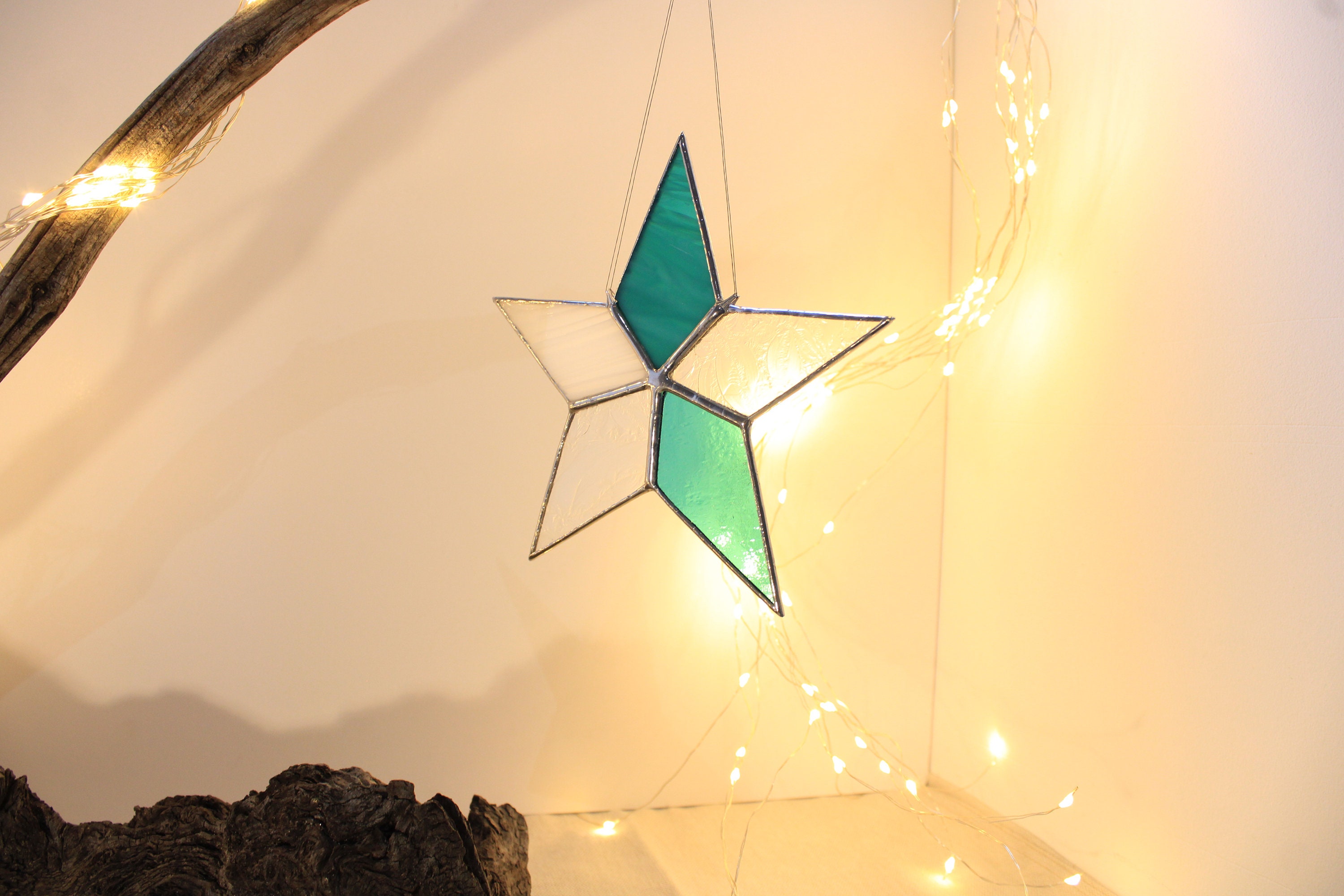 Vitrail Étoile Givrée