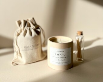 Aromatherapy Candle - Saffron, Patchouli and Oud