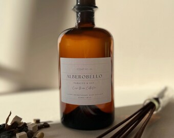 Luxury Aromatherapy Reed Diffuser - Tobacco and Oak