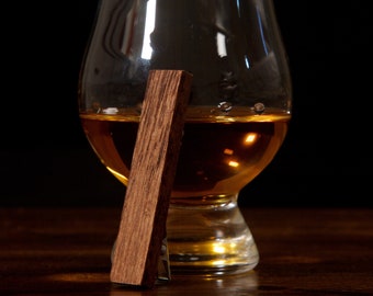 Bourbon Gift Set: Glencairn + Bourbon Barrel Tie Clip