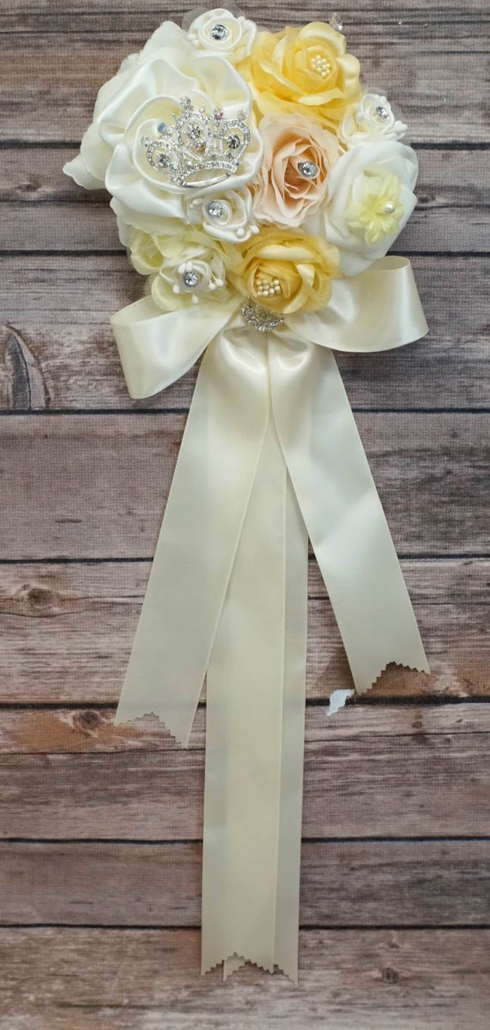 Mommy to Be Corsage Maternity Silk Flower Pin Ribbon - Etsy
