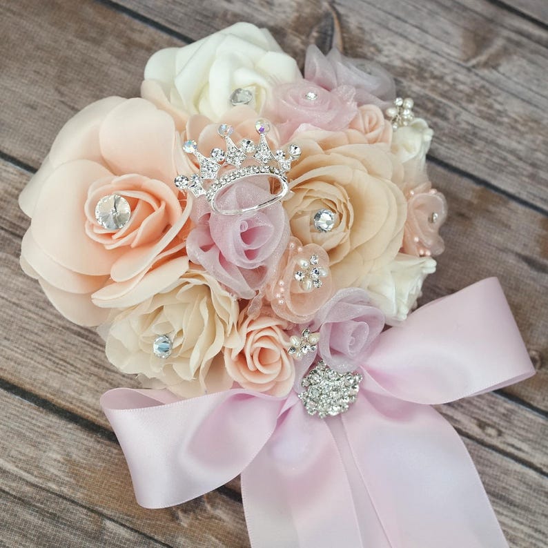 Mommy to Be Corsage Princess Baby Girl Silk Flower Pin | Etsy