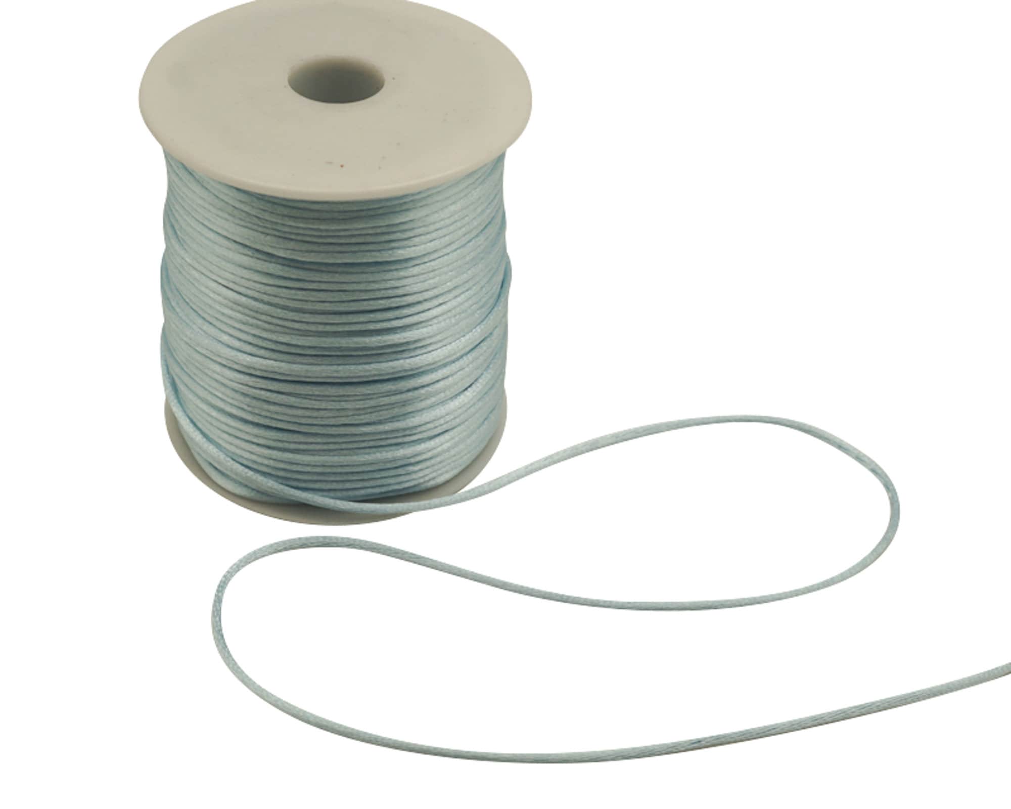 Simplicity Rattail Trim 2mm X 100 Yard Rattail Satin Polyester Trim Beading Cord Jewelry Making ...