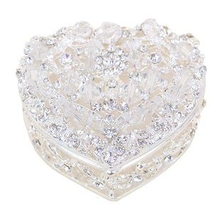 Wedding Arras Silver Arras de Plata - Heart Arras For Wedding Arras De Boda - Wedding Arras Box Set - Silver Wedding Arras Coins