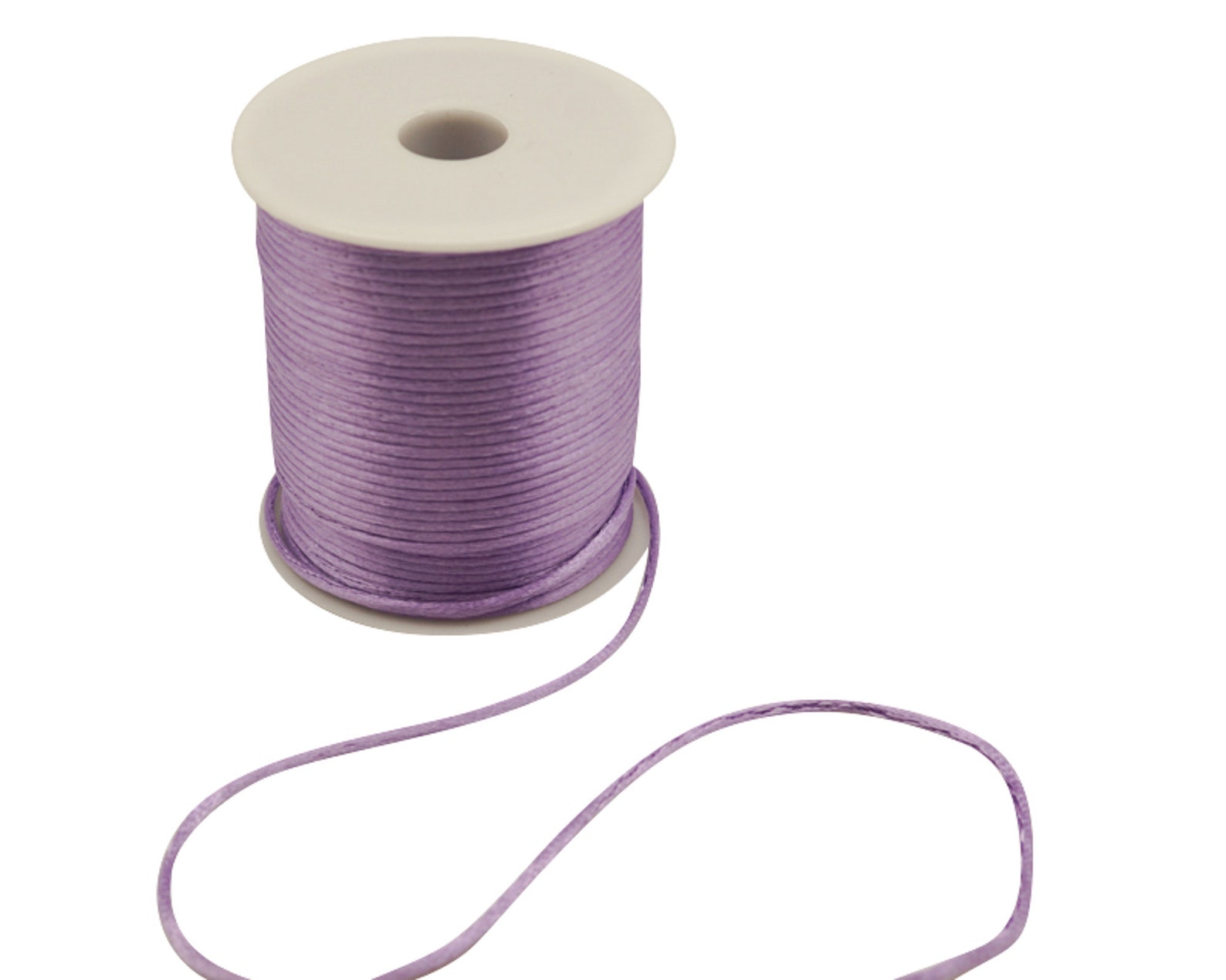 Simplicity Rattail Trim 2mm X 100 Yard Rattail Satin Polyester Trim Beading Cord Jewelry Making ...