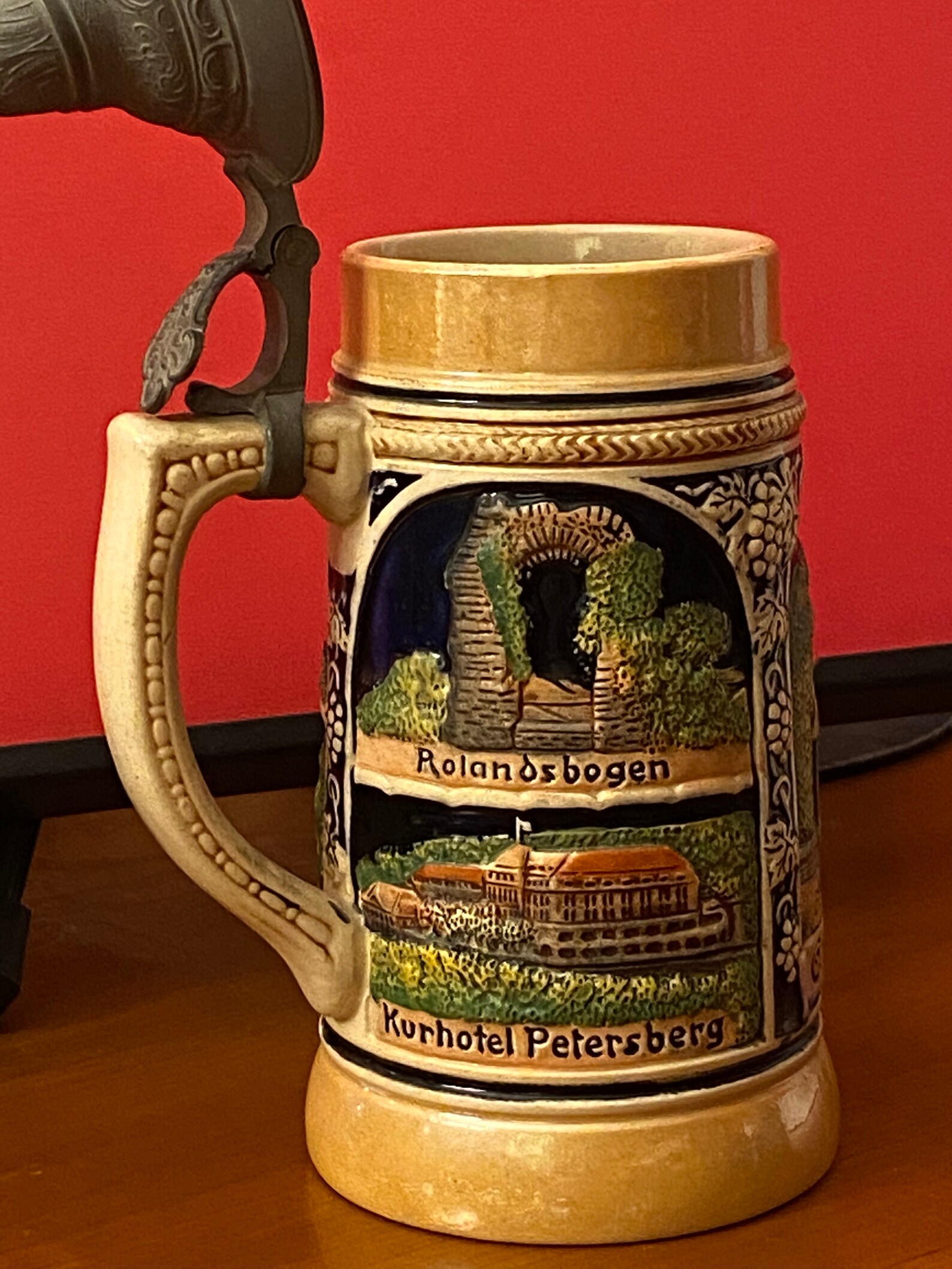 Vintage Made in Germany Beer Stein Gruss vom Etsy