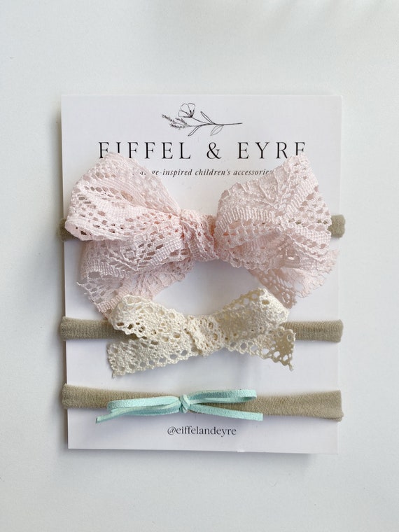 Cream Suede Bow Headband Cream Suede Bow Headband