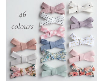 Hair clip bows/ Baby bows on headbands/ Hair bow clips/ Toddler hair accessories/ Floral bows/ Nylon headband bows/ Girls' Hair Clips