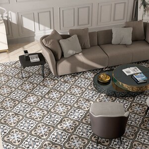 Floor Tile /stair Riser Decal /vinyl Tile Stickers marrakesh /set 12 ...