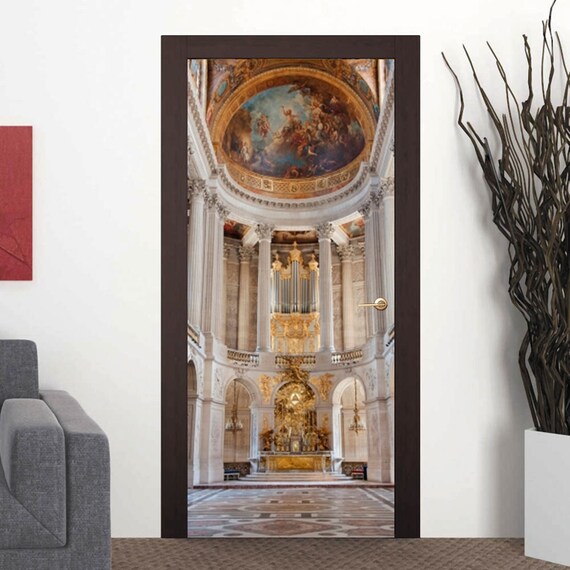 Autocollant Mural De Porte Chateau De Versailles Etsy Autocollant Mural De Porte Chateau De Versailles Etsy
