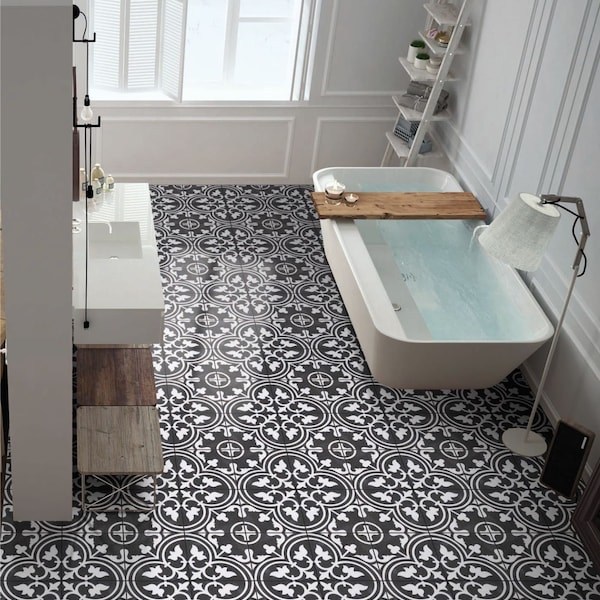 Bathroom Floor Tile Stickers - Etsy