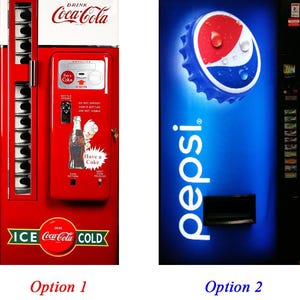 Pepsi mini fridge - Etsy 日本
