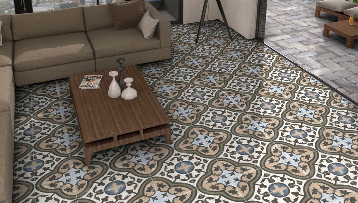 Floor Tile /Stair Riser Decal /Vinyl Tile Stickers *Marrakesh* /Set 12/ 24/ 36 pcs/Bathroom Kitchen Peel and Stick Backsplash/Removable Tile
