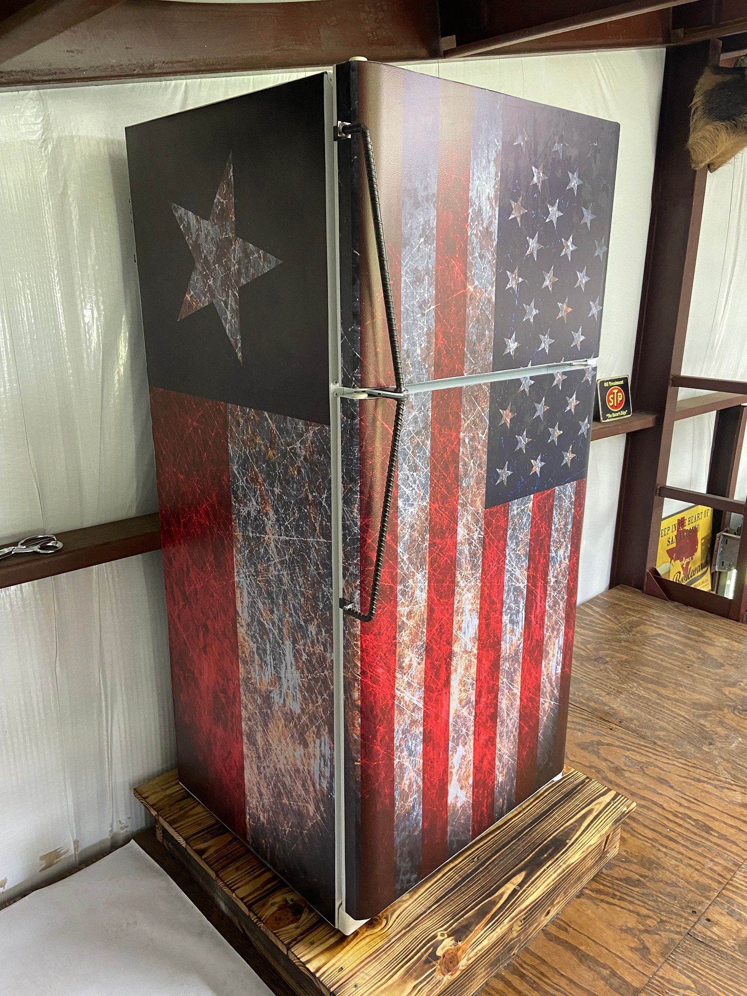 Self Adhesive Dr Who The Tardis Printed Vinyl Door Wrap Sticker Sticker For Home Decor, Door Mural Refrigerator Sticker Poster Art Wallpaper, 88 * 200cm