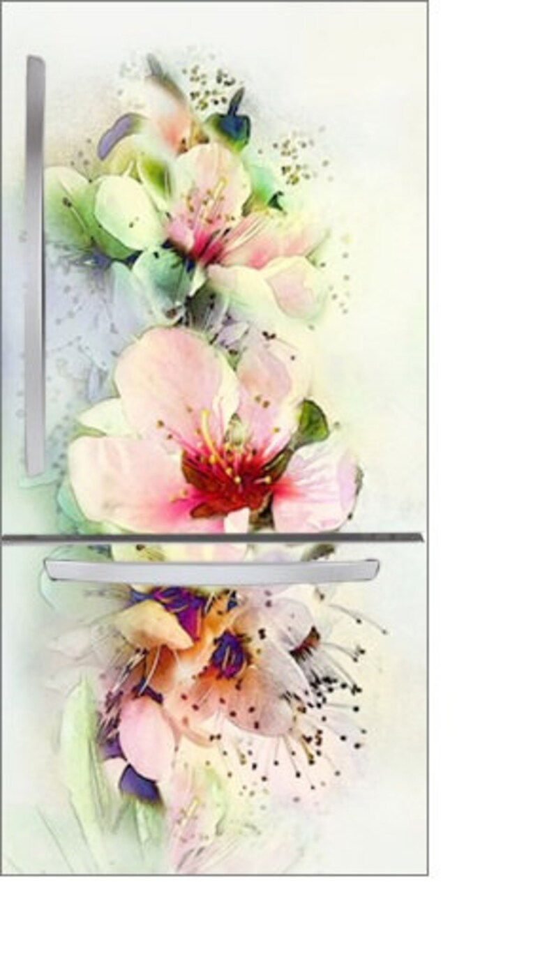 Fridge Vinyl Sticker Minifridge Vinyl Sticker beautiful Etsy