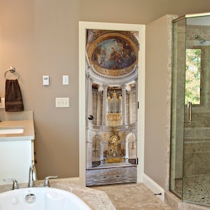 Door Wall Sticker *Palace of Versailles* / Door Mural Peel and Stick /Versailles Wall Mural/Door Stickers Wallpaper/Wallpaper Peel and Stick