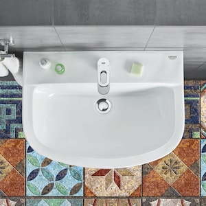 Stair Riser Decals/Vinyl Stickers &quot;Tile with Geometric and Floral Ornaments&quot;/Bathroom Kitchen Backsplash/Floor Tile/Removable Peel and Stick