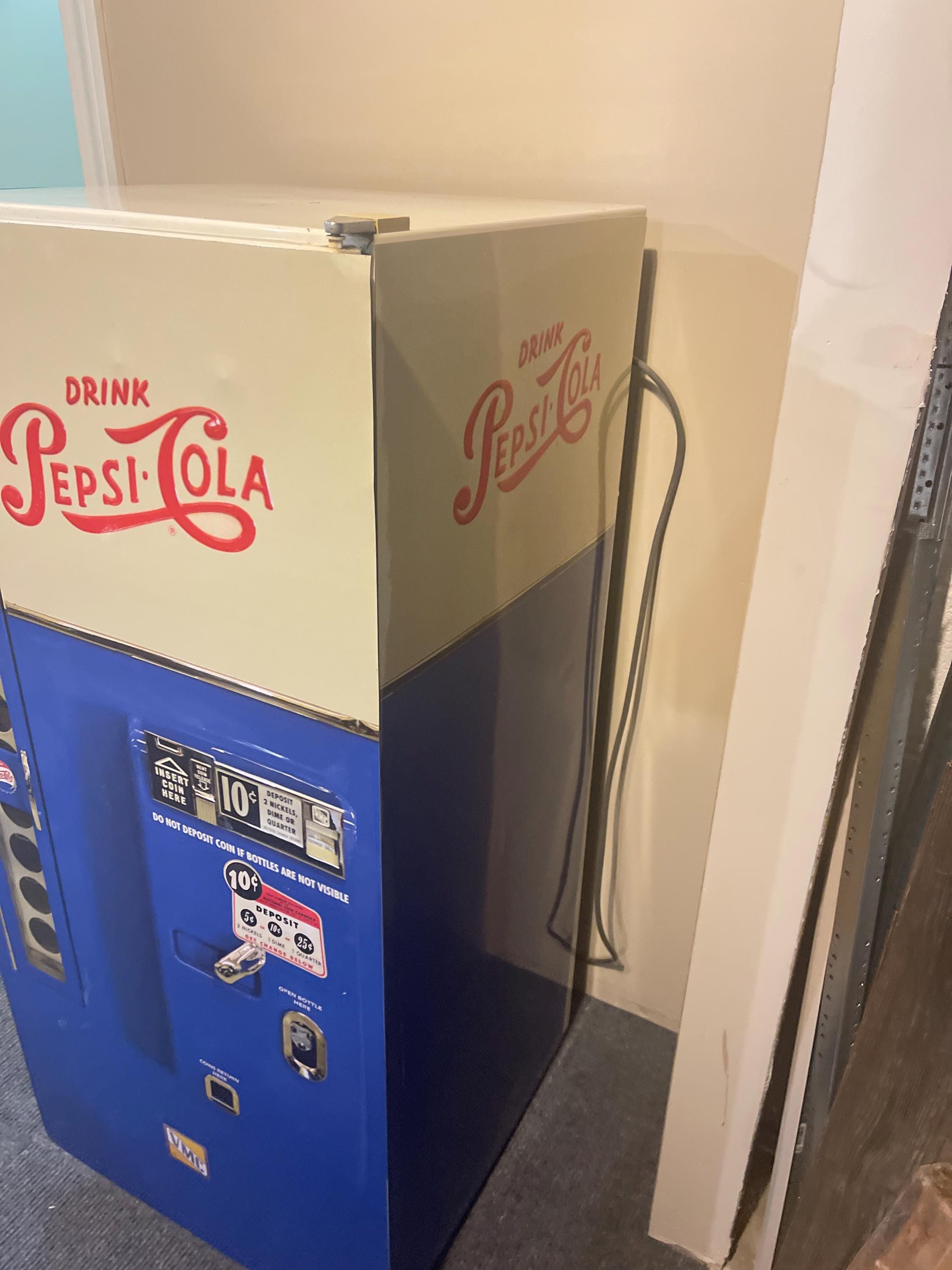 Mini-fridge Vinyl Sticker ***pepsi***coca Cola**/ Vintage Vending
