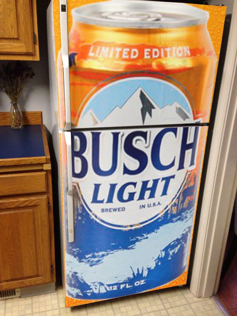 Fridge Vinyl Sticker MiniFridge Vinyl Sticker Busch Etsy